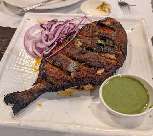 classic Indian seafood in San Ramon